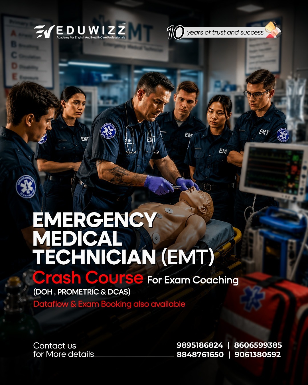 Emergency Medical Technician (EMT) course